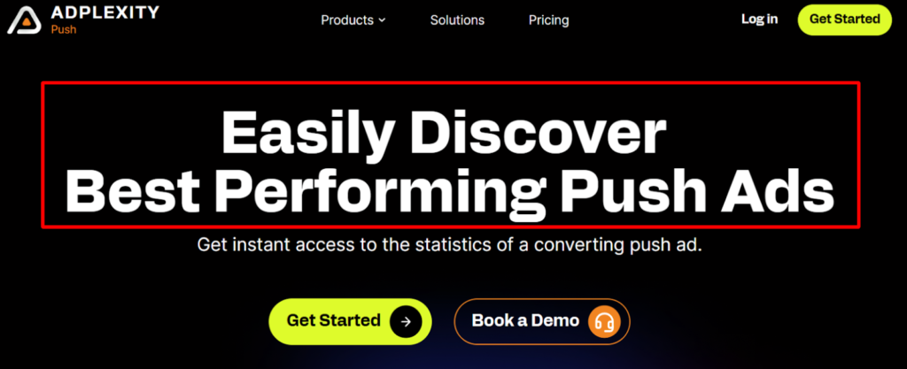 Adplexity push membership