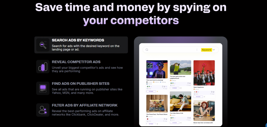 Feature of adplexity